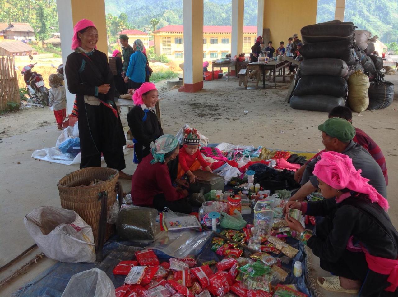 Ferienwohnung Sa House Bac Ha Exterior foto