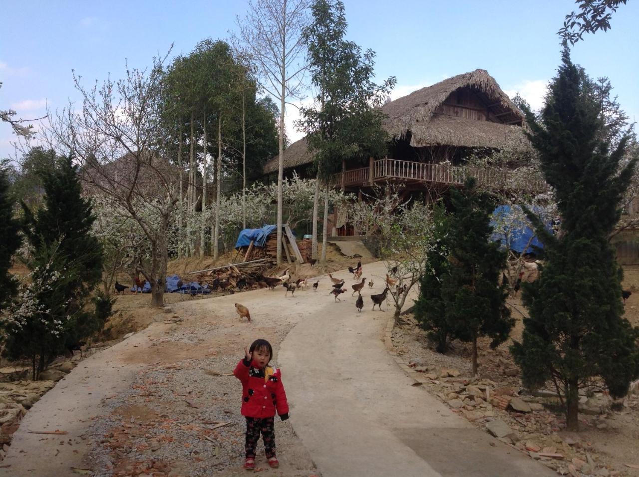 Ferienwohnung Sa House Bac Ha Exterior foto