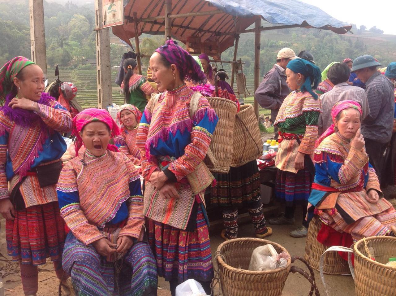 Ferienwohnung Sa House Bac Ha Exterior foto